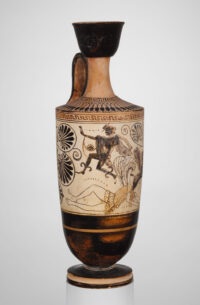 terracotta lekythos oil flask 500